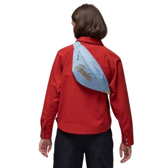 NIKE Jordan MVP Crossbody Bag (6L) Travel Bag Unisex Blue Men's Crossbody Street - Picture 2 of 11